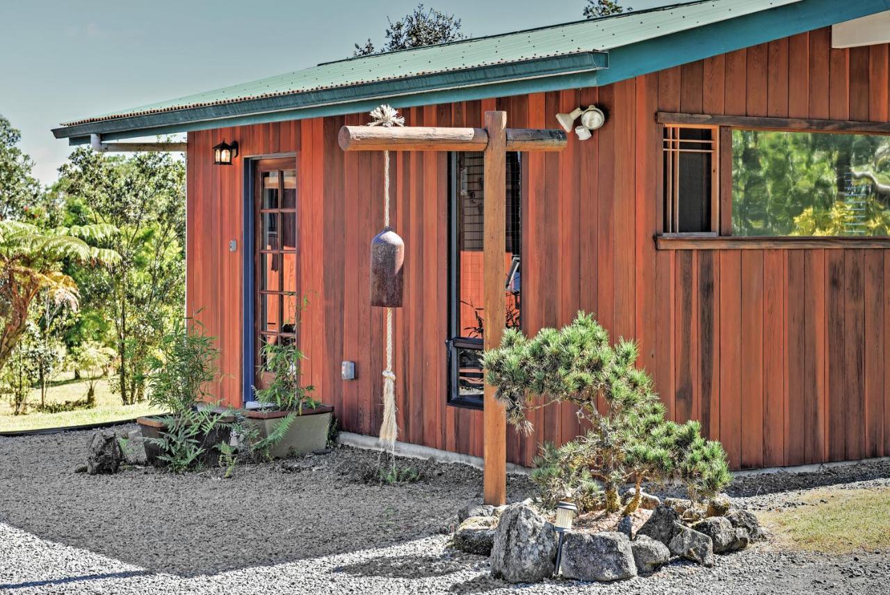 Cozy Volcano Studio With Phenomenal Rainforest Views Mountain View Extérieur photo